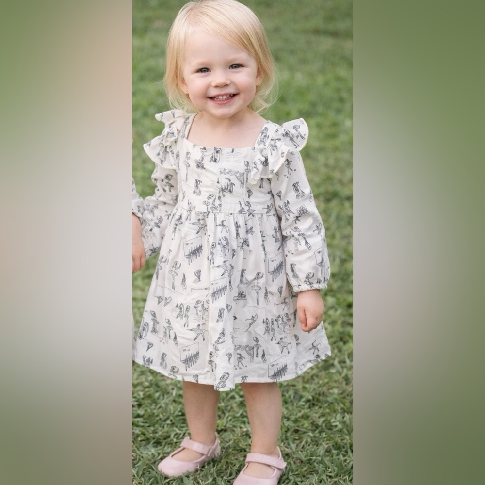 AMAZING little girls ruffle ballerina dress bundle 😍